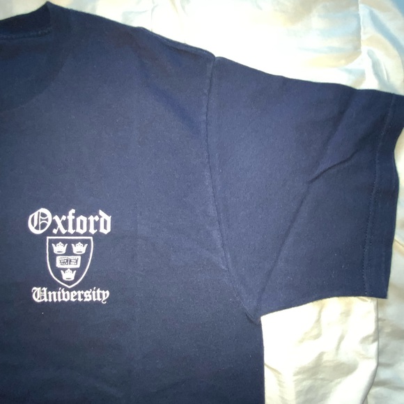 Oxford University Shirt, size large, bought from University shop, Oxford. - Picture 3 of 4